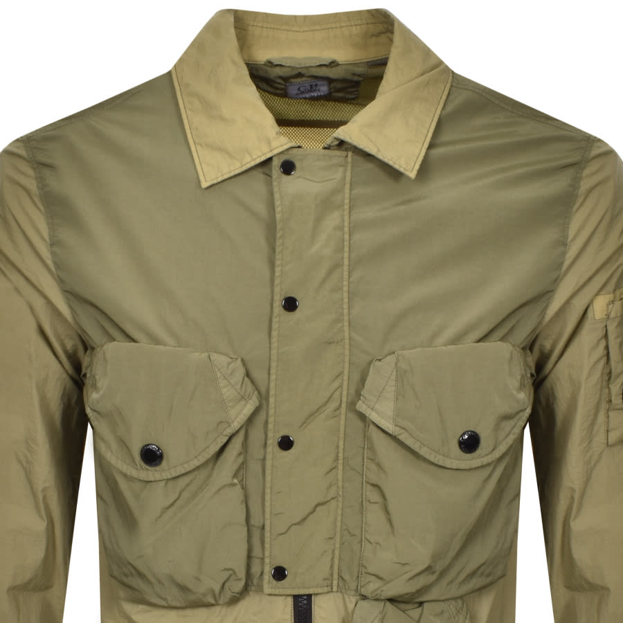 Alternative Image for ProductCP Company Overshirt Jacket Green2